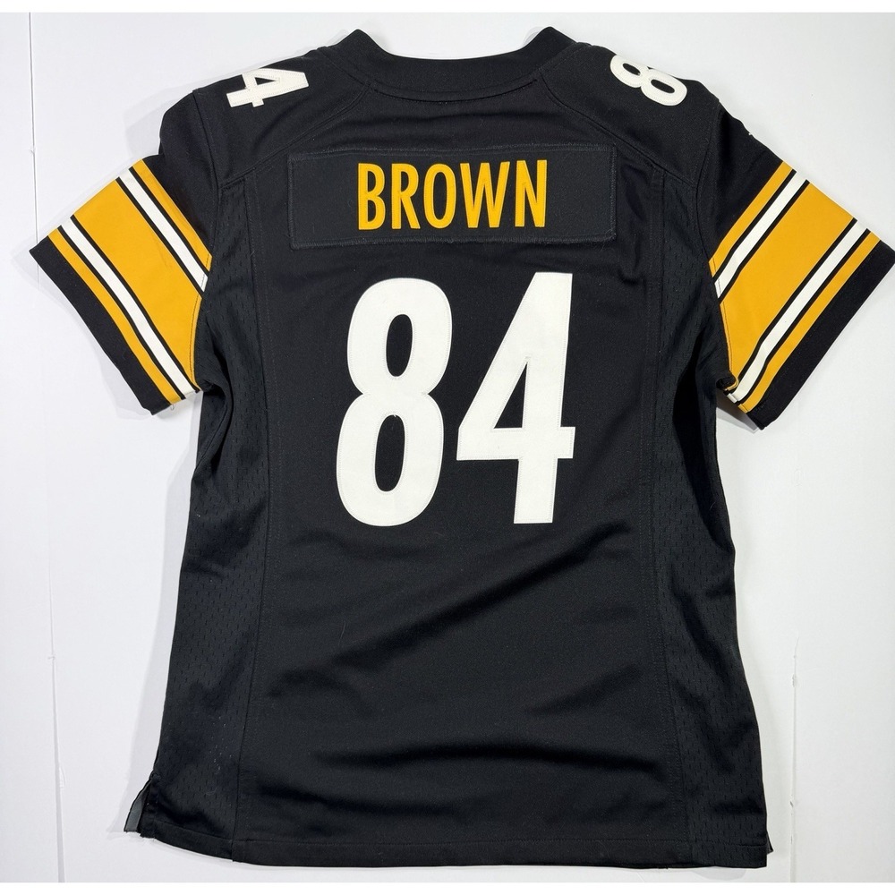 Women's Pittsburgh Steelers Antonio Brown #84 Nike On Field NFL Jersey M